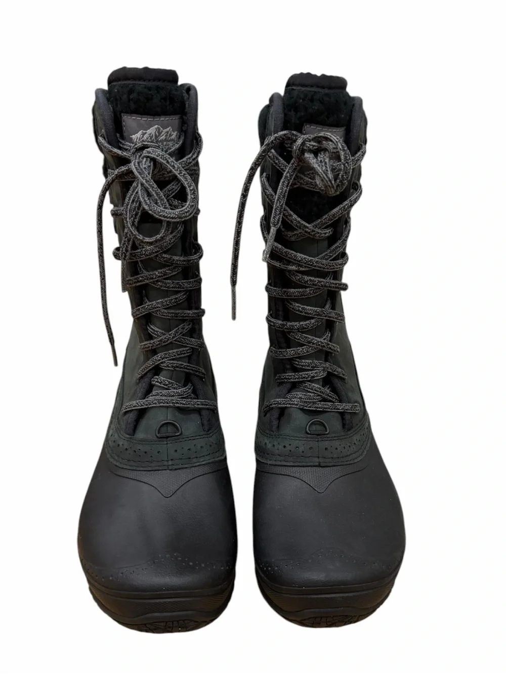 The North Face Shellista II Mid Black Winter Snow Boots Size 7.5